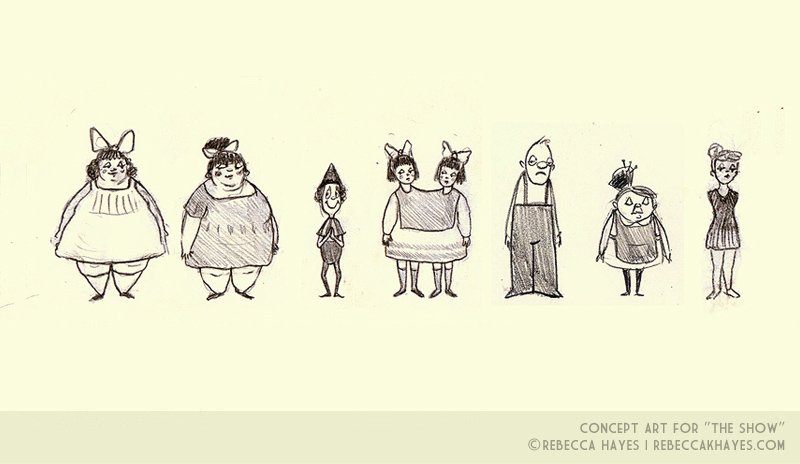 Concept art for 'The Show'